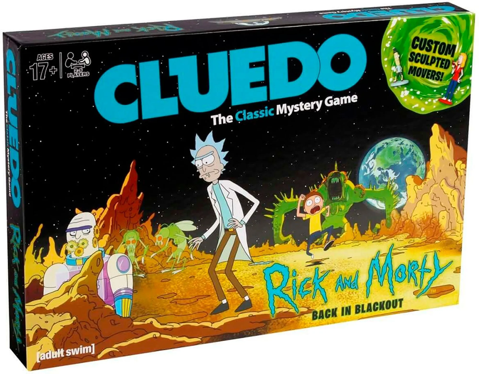 Настільна гра WINNING MOVES Cluedo RICK AND MORTY (Рік і Морті) (3210)