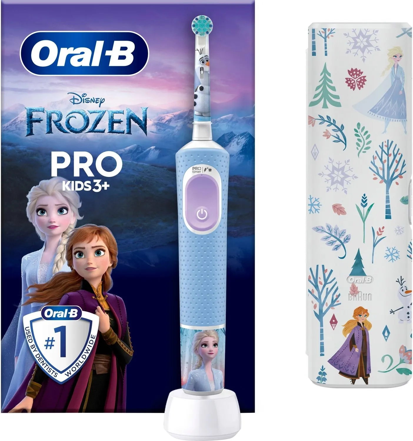 Зубна щітка Braun Oral-B D103.413.2KX Frozen 3708 (3+)
