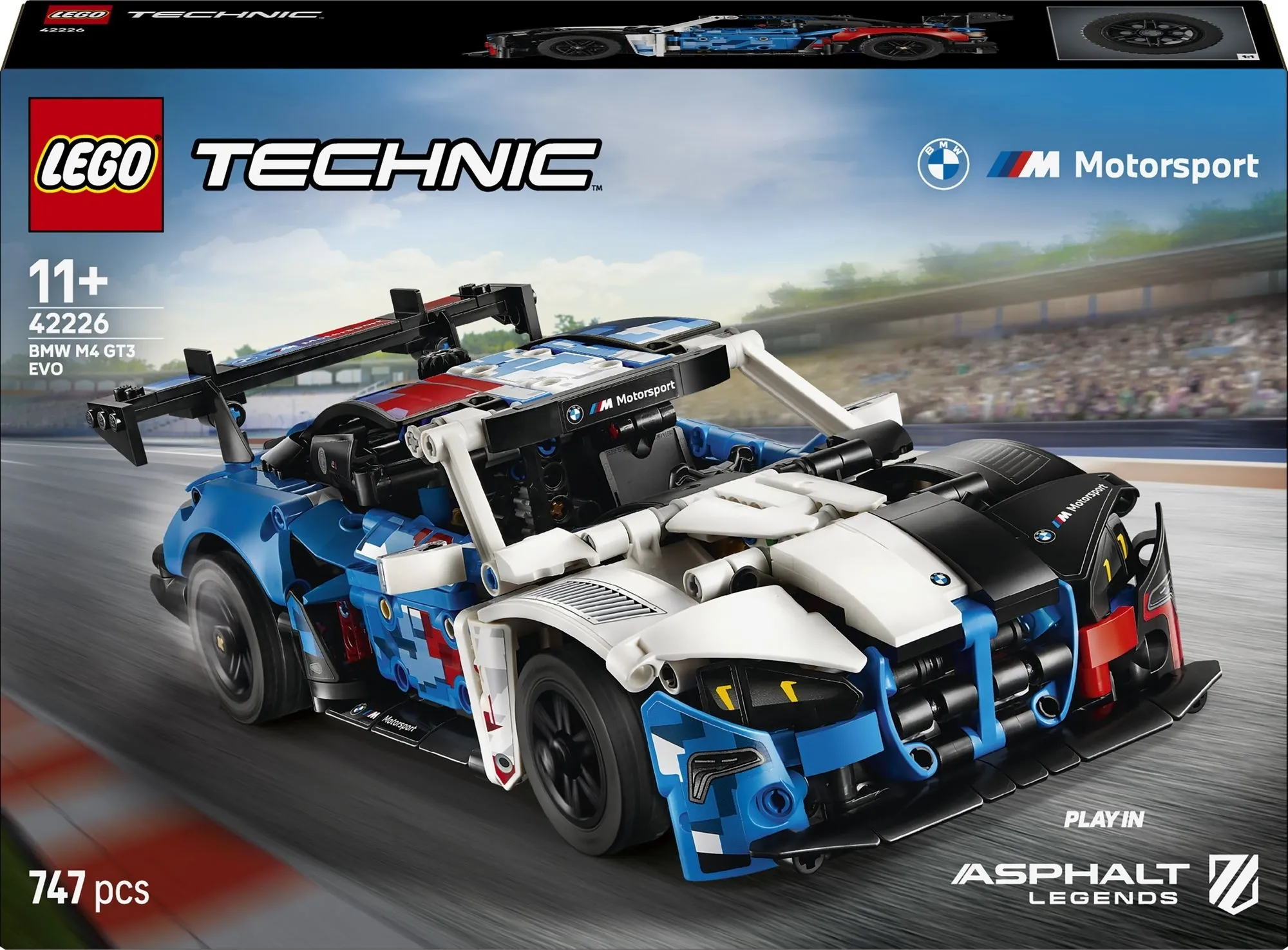 Конструктор LEGO® Technic Автомобіль для перегонів BMW M4 GT3 EVO (42226)