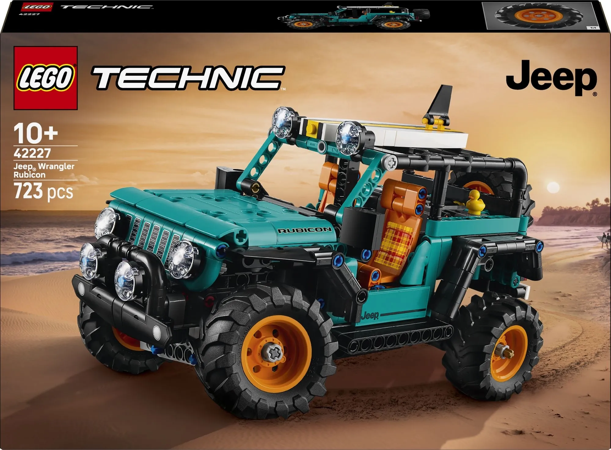 Конструктор LEGO® Technic Позашляховик Jeep® Wrangler Rubicon (42227)
