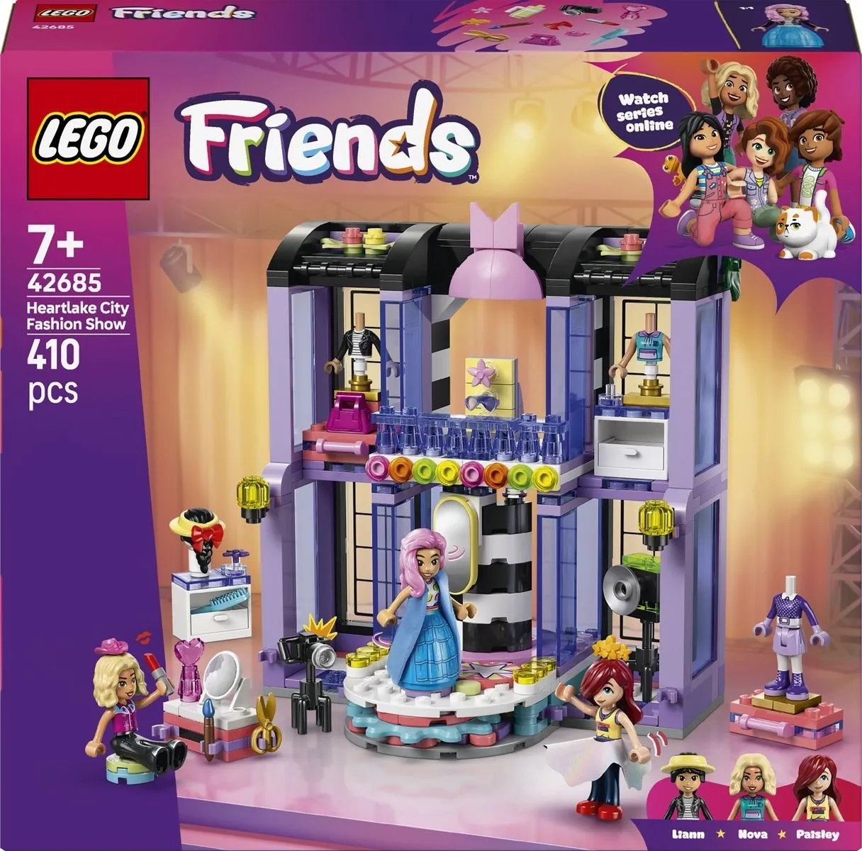 Конструктор LEGO® Friends Модний показ у Хартлейк-Сіті (42685)