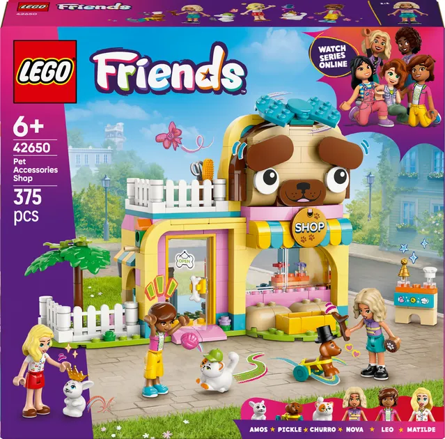 Конструктор LEGO® Friends Магазин аксесуарів для домашніх улюбленців (42650)