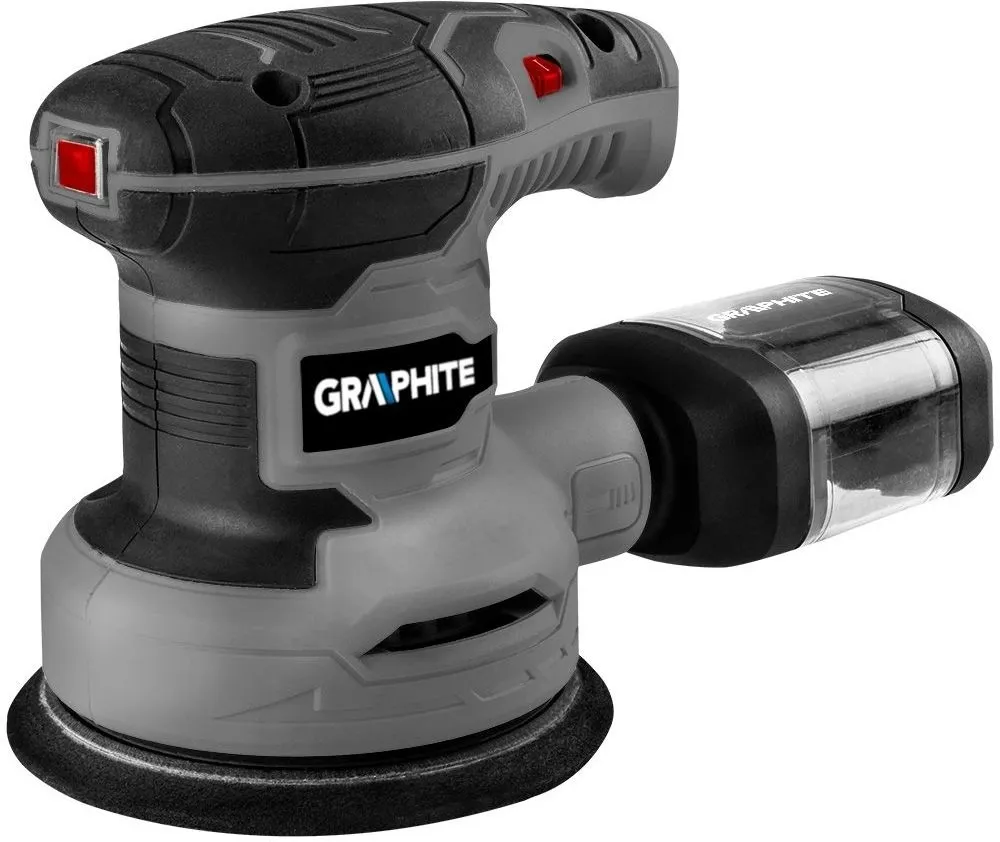 Шліфмашина ексцентрикова GRAPHITE 300Вт 125мм (59G348)