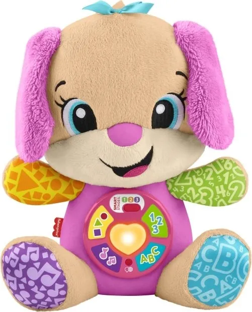 Інтерактивна іграшка Fisher-Price Smart Stages Сестричка розумного цуценяти багатомовна (JFD32)
