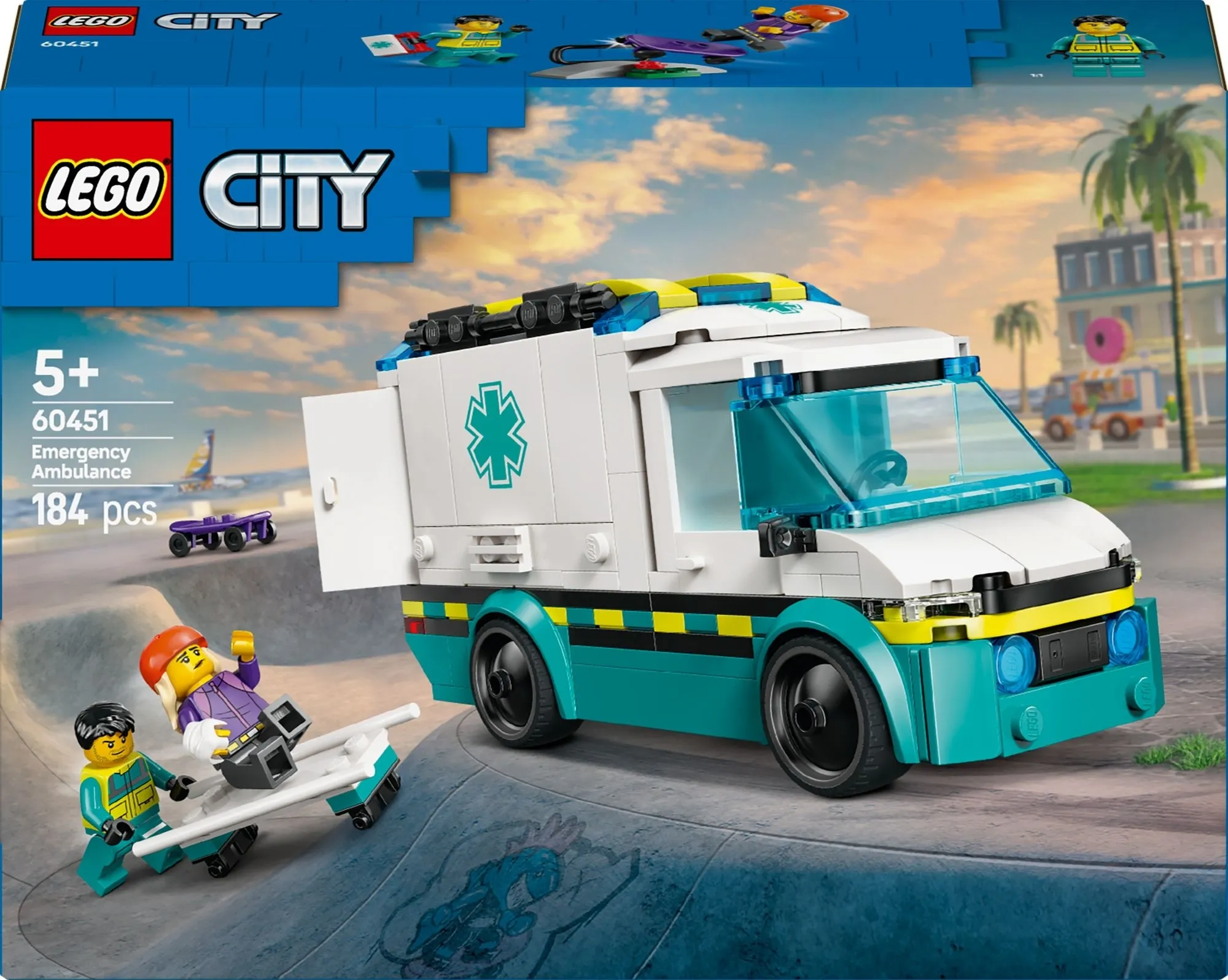 Конструктор LEGO® City Швидка допомога (60451)