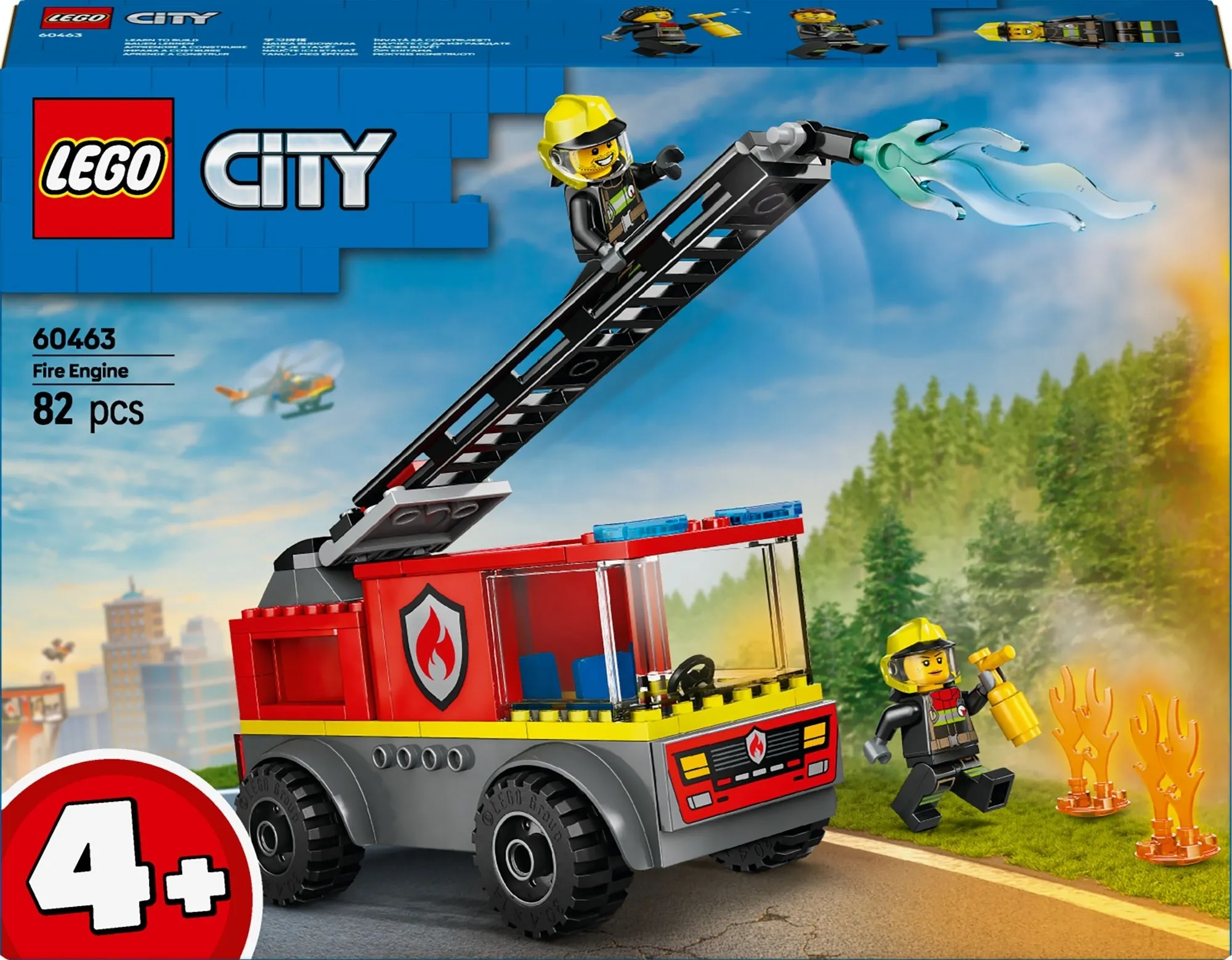 Конструктор LEGO® City Пожежна машина з драбиною (60463)