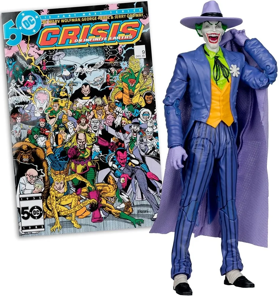 Фігурка DC COMICS The Joker - Crisis on Infinite Earths 18 см (15884)