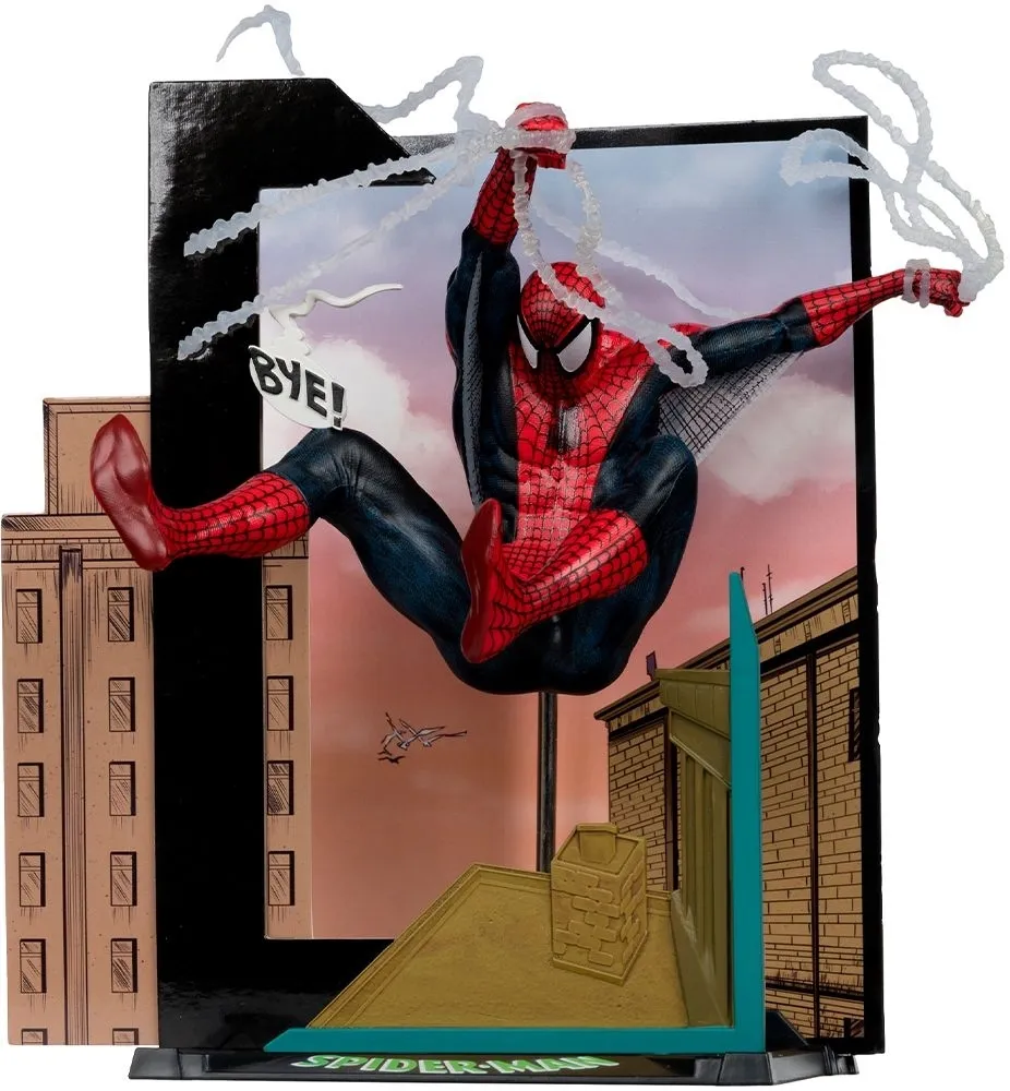 Фігурка MARVEL Spider-Man #6 1:10th Scale with Scene (Людина-павук) 22 см (14826)