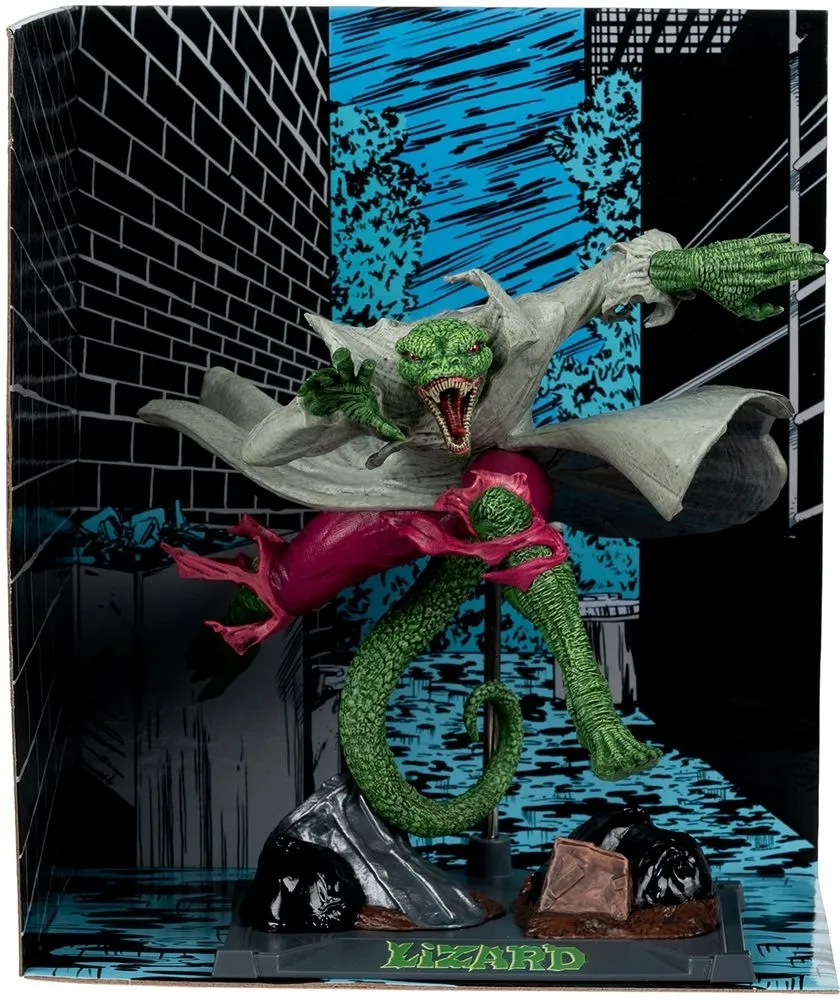 Фігурка MARVEL The Lizard 1:10th Scale with Scene Spider-Man #2 (Людина-павук) 22 см (14841)