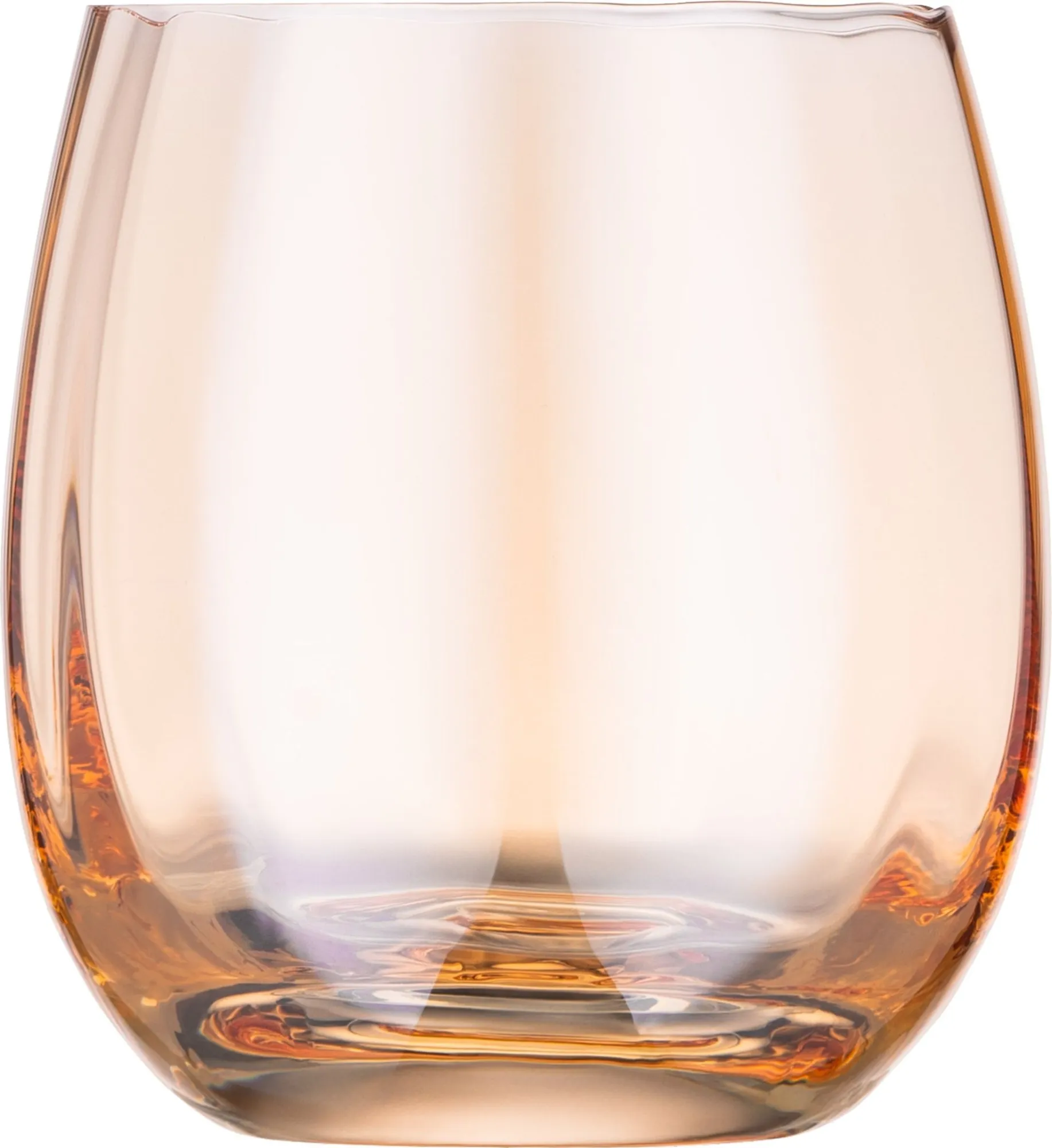 Набір склянок низьких ARDESTO Black Mars Amber 480мл, 2шт, скло, золотистий (AR2648G)