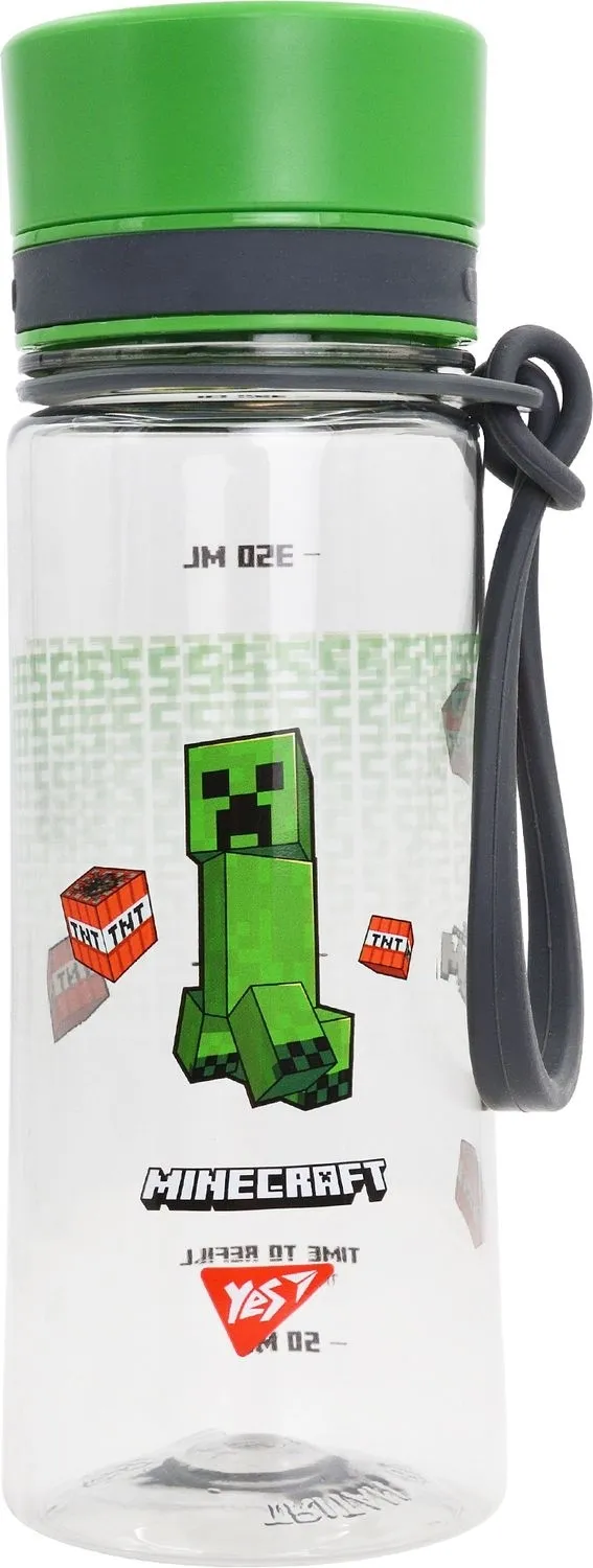 Пляшка для води Yes Minecraft.Boom 400 мл (708318)