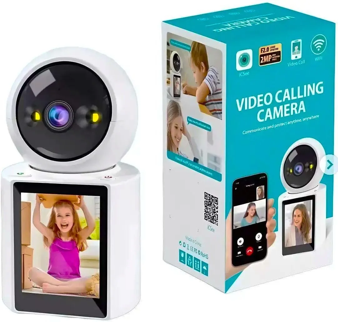Камера-відеоняня настільна поворотна Kidilo 1080P (6928270764672)