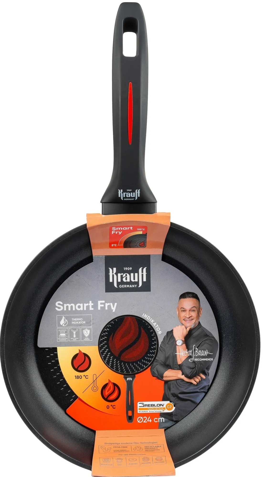 Сковорода Krauff Smart Fry 24 см (25-45-133)