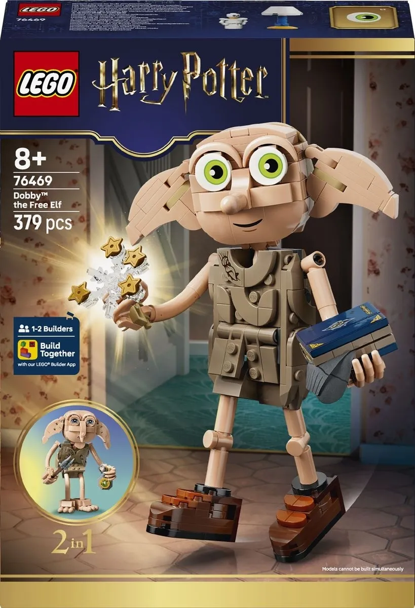Конструктор LEGO® Harry Potter Добі, вільний ельф (76469)
