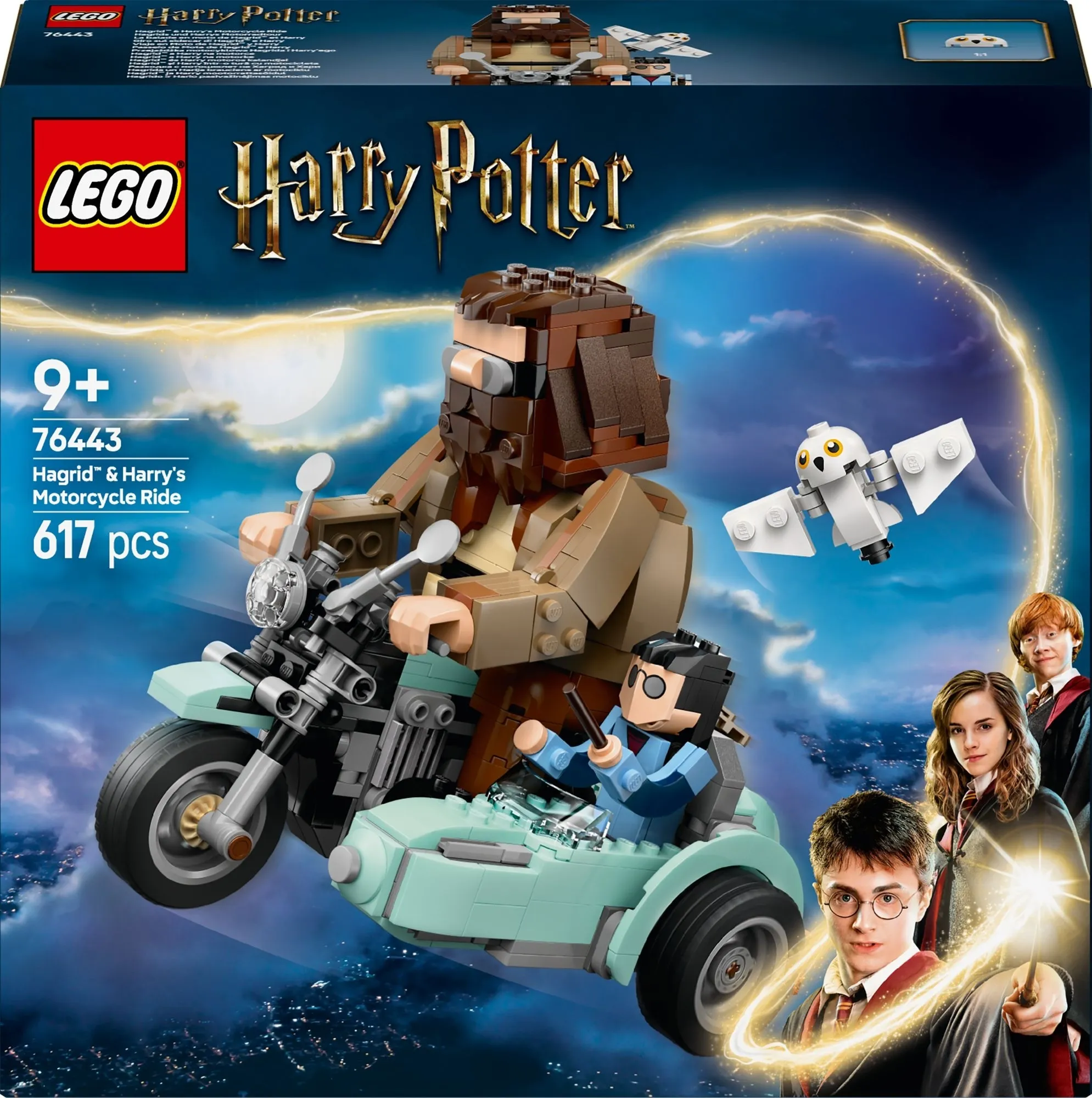 Конструктор LEGO® Harry Potter Поїздка Геґріда й Гаррі на мотоциклі (76443)
