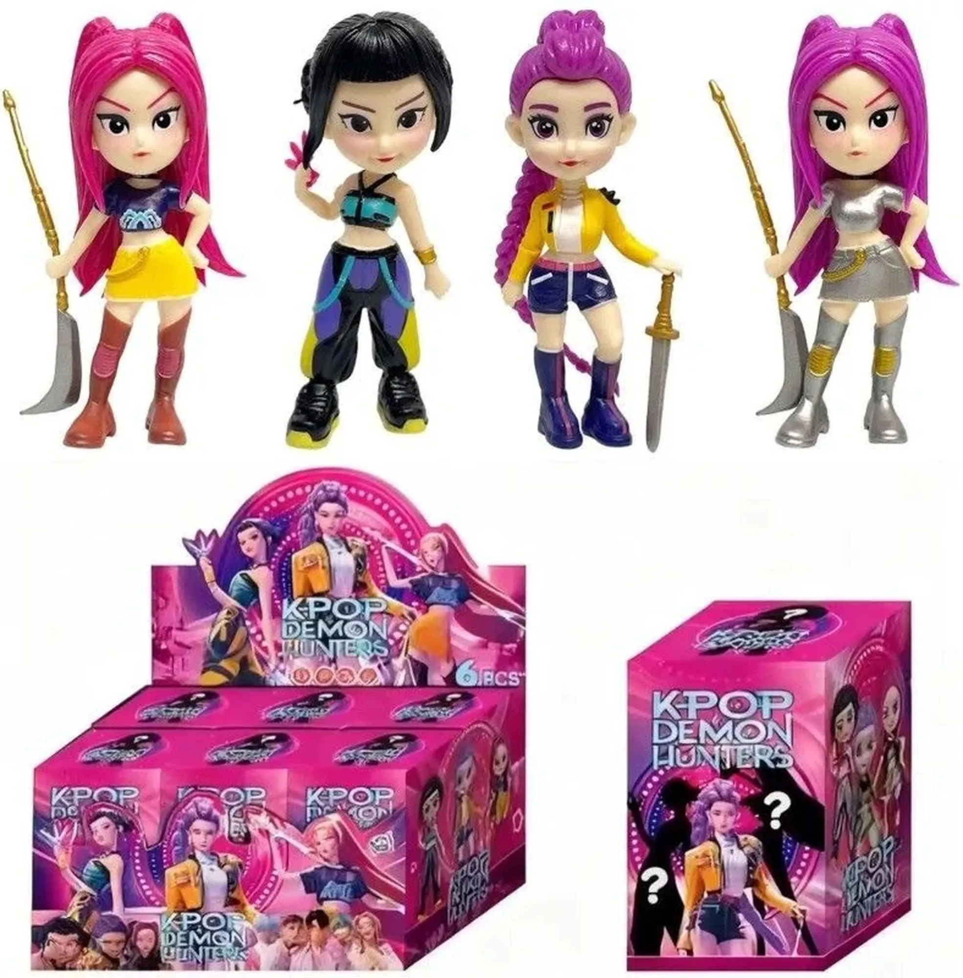 Фігурка-сюрприз Smart baby K-Pop Demon Hunters (в асорт) (928-6D)
