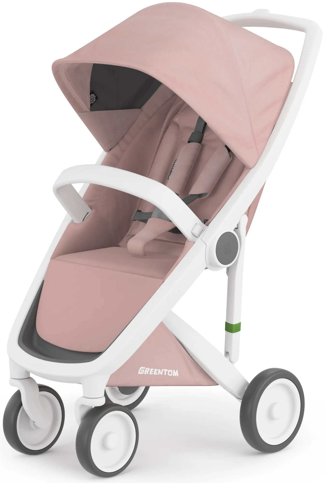 Коляска прогулянкова Greentom Classic Blossom-White (8719323770829)