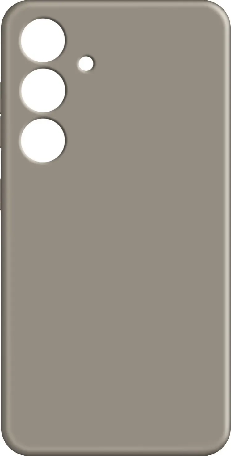 Чохол MAKE (MCL-SS24FESI) Silicone Silver для Samsung S24 FE