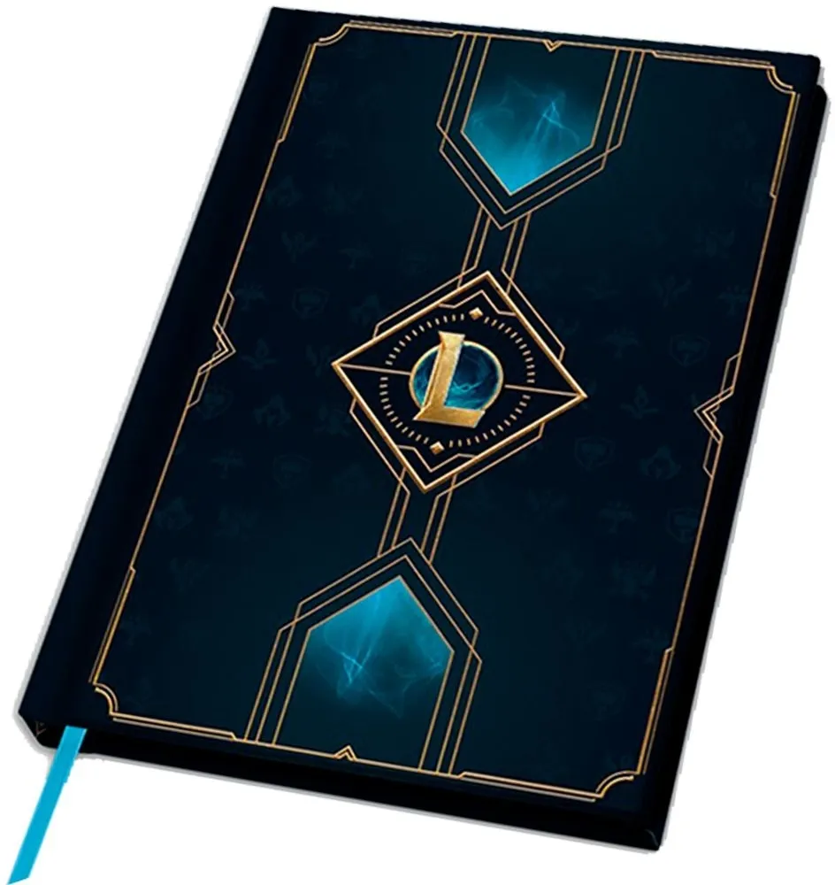 Записна книжка ABYstyle LEAGUE OF LEGENDS Hexteck Logo (Ліга легенд) (ABYNOT065)