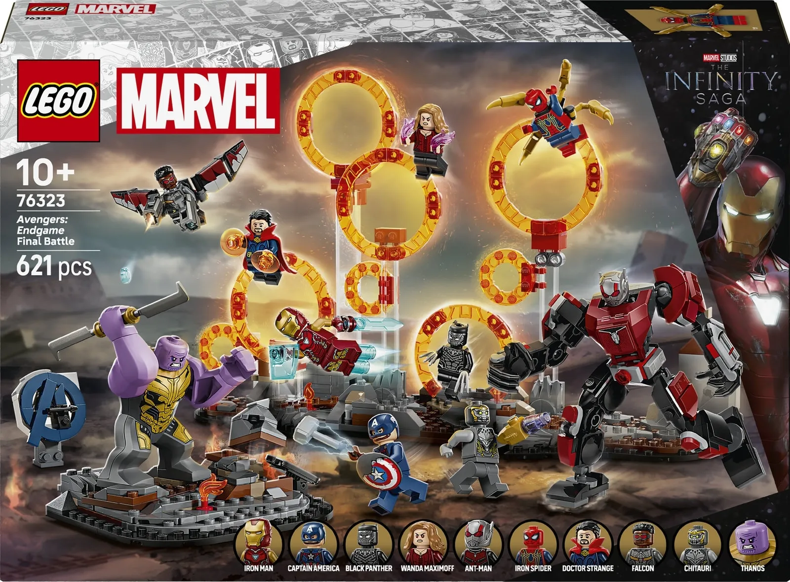Конструктор LEGO Super Heroes Marvel Месники: Завершення. Вирішальна битва (76323)