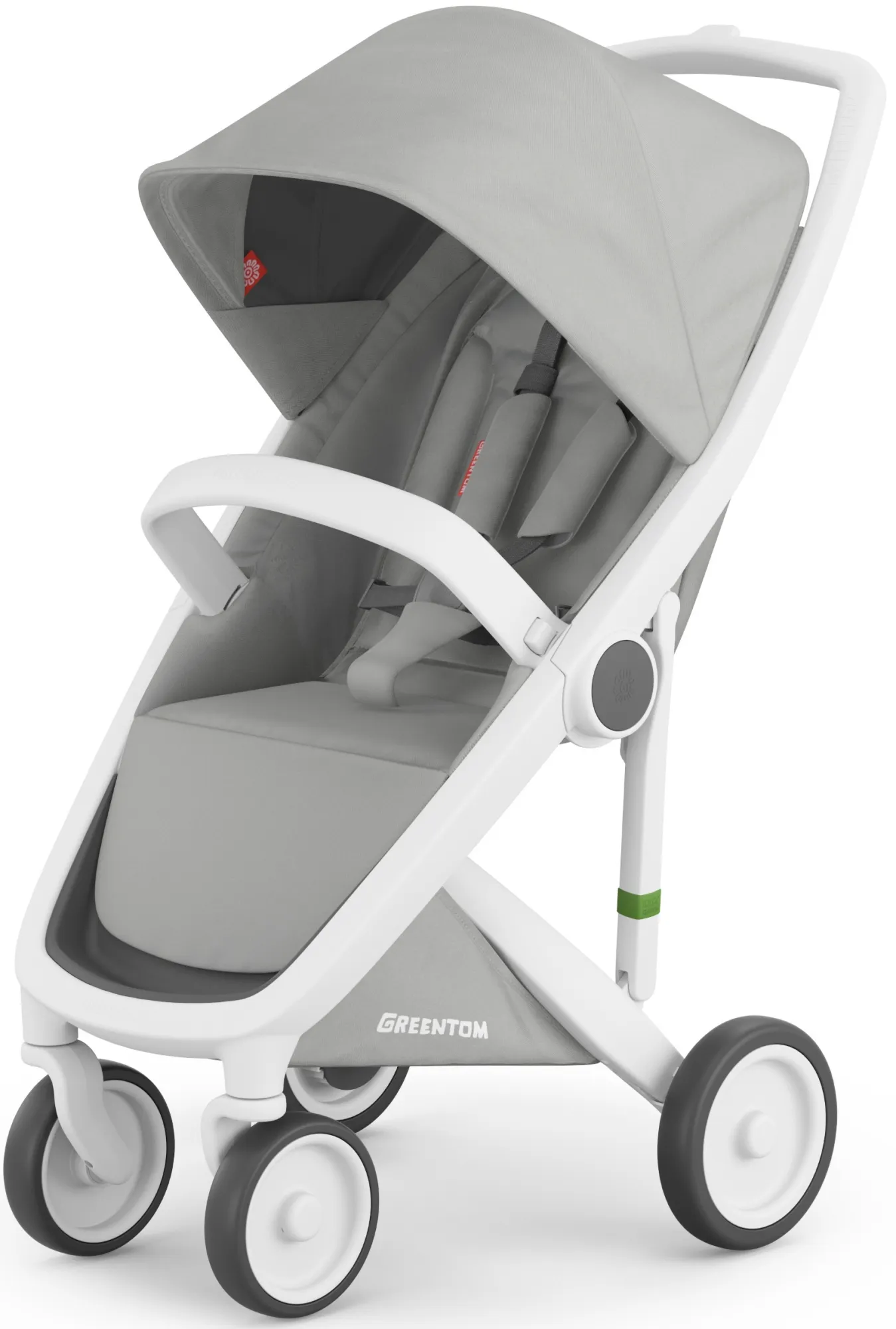 Коляска прогулянкова Greentom Classic Grey-White (8718858972302)