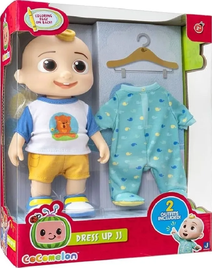 Ігровий набір CoComelon Large Doll Одягни Джей Джея з аксесуарами (CMW0360)