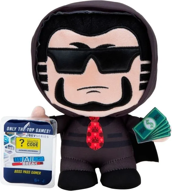 М'яка ігрaшка DevSeries Collector Plush Jailbreak: Boss Pass Gamer (CRS0021)