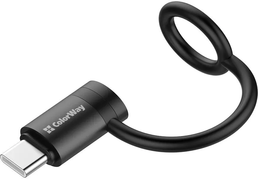 Адаптер ColorWay USB-C To Lightning (CW-AD-CL2) чорний