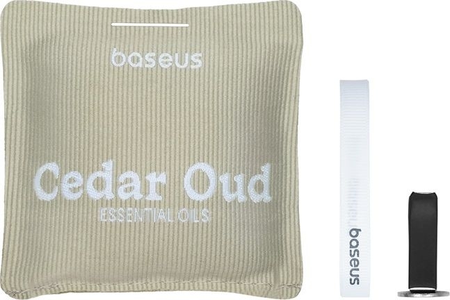 Фото - ароматизатор в машину Ароматизатор Baseus Margaret Series Car Air Freshener Cedar Oud Frosted Gray C20362400832-00