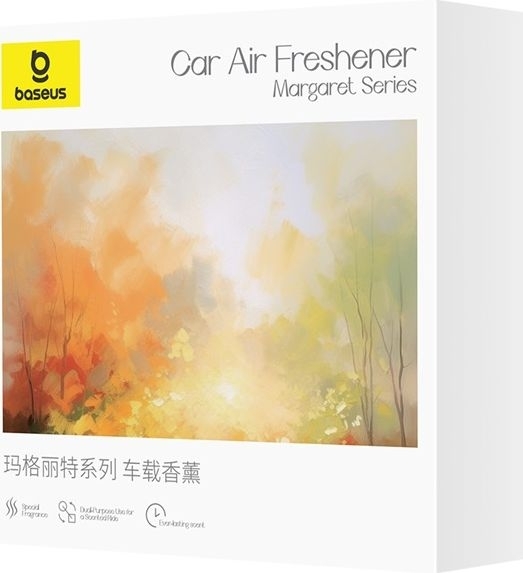 Фото - ароматизатор в машину Ароматизатор Baseus Margaret Series Car Air Freshener Cedar Oud Frosted Gray C20362400832-00