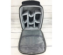 Купить - сумку для фото- и видео Фото рюкзак противоударный водонепроницаемый Canon EOS (Кэнон), черный ( код: IBF041B )