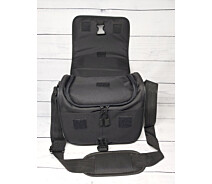 Купить - сумку для фото- и видео Фотосумка противоударная Canon EOS + дождевик, черный цвет ( код: IBF038B )