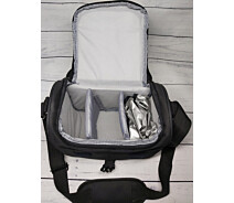 Купить - сумку для фото- и видео Фотосумка противоударная Canon EOS + дождевик, черный цвет ( код: IBF038B )