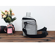 Купить - сумку для фото- и видео Фото сумка Canon EOS противоударная, цвет серый с красным ( код: IBF030SR )