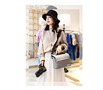 Купить - сумку для фото- и видео Фото сумка Canon EOS противоударная, цвет серый с красным ( код: IBF030SR )