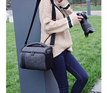 Купить - сумку для фото- и видео Фотосумка к фотоаппарату Canon EOS + дождевик, противоударный чехол-сумка Кэнон ( код: IBF057SB )