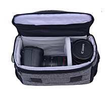 Купить - сумку для фото- и видео Фотосумка к фотоаппарату Nikon D + дождевик, противоударный чехол-сумка Никон ( код: IBF058SB )