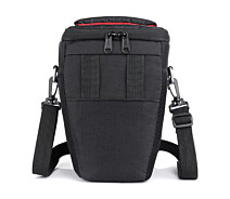 Купить - сумку для фото- и видео Сумка для фотоаппарата Canon EOS, противоударный чехол Кэнон Черный /красный ( код: IBF061BR )