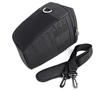 Купить - сумку для фото- и видео Сумка для фотоаппарата Canon EOS, противоударный чехол Кэнон Черный /красный ( код: IBF061BR )