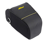 Купить - сумку для фото- и видео Сумка для фотоаппарата Nikon D, противоударный чехол Никон Черный/желтый ( код: IBF061BY )