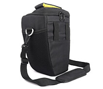 Купить - сумку для фото- и видео Сумка для фотоаппарата Nikon D, противоударный чехол Никон Черный/желтый ( код: IBF061BY )