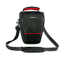 Купить - сумку для фото- и видео Сумка для фотоаппарата Sony α Сони Альфа противоударная Черный с красным ( код: IBF061BRO )