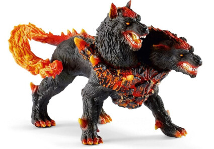 igrushka figurka schleich cerber lava eldrador 42451