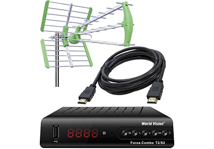 t2 tyuner komplekt resiver world vision foros combo t2 s2 efirnaya antenna t2 world vision maxima l hdmi kabel 0 8 m kupit v kieve ceny na allo ua harkov dnepr odessa