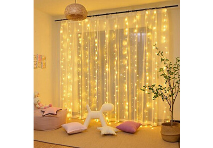 girlyanda ltl shtora curtain 3 3 metra 300 led 220v teploe svechenie 0033