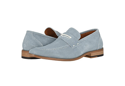 stacy adams blue loafers