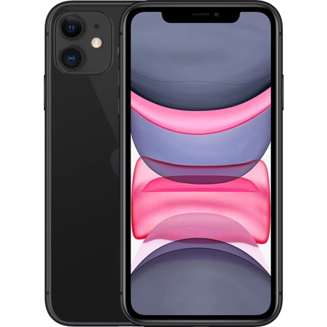【箱無し】Apple iPhone11 ブラック 64ギガ　カバー付 Apple iPhone 11 64GB Black (MHDA3) Slim Box купить в Киеве ☛ цены