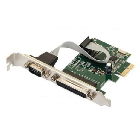 PCI-E Контроллер Kingda B00332 1xLPT 1xCOM RS232 WCH CH382L RTL купить ...