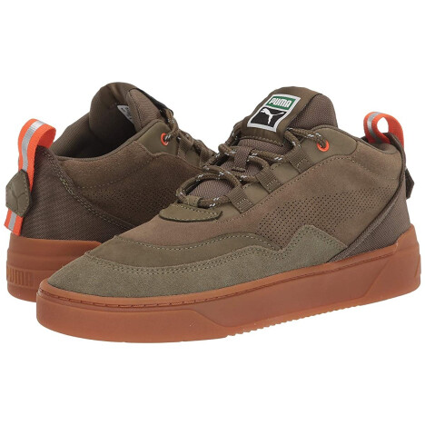 Puma cali zero demi shop army green