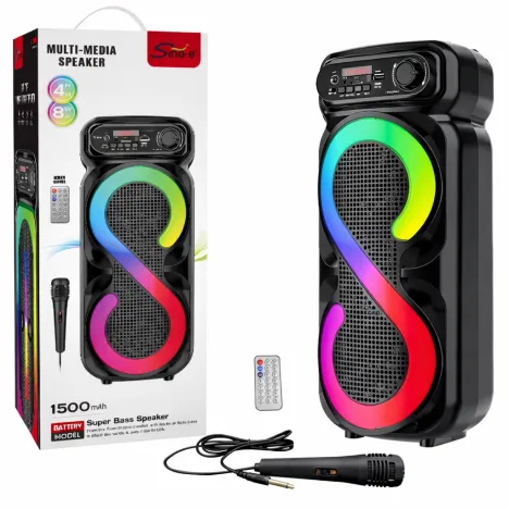 Портативная колонка караоке SING-E ZQS4270M Bluetooth 5.0, 2x4